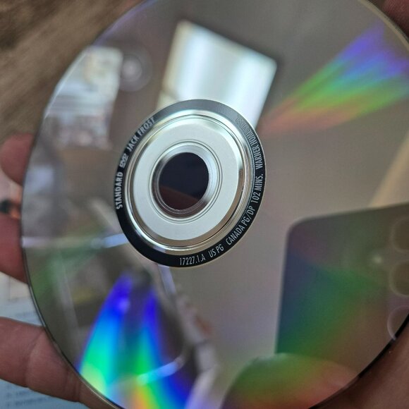 Jack Frost DVD 1998 Michael Keaton Family Christmas Movie Tested Works VG - Picture 4 of 5